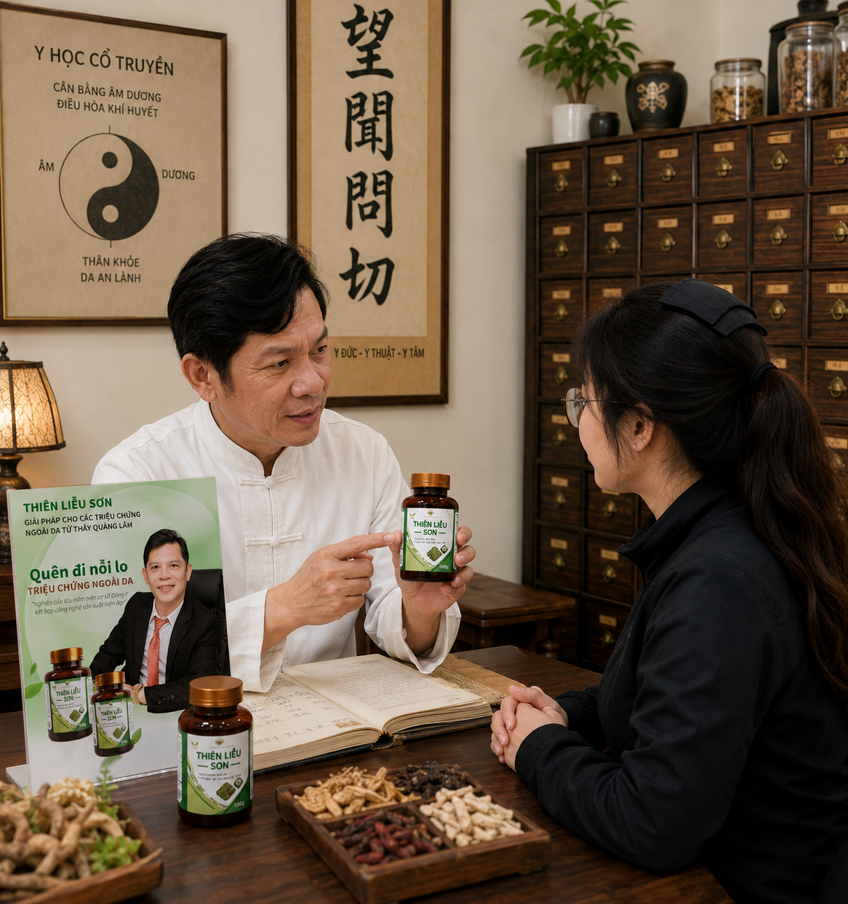 Thầy Thanh Sơn – người đồng hành cùng người bệnh da liễu